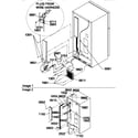 Amana TA18TL-P1304501WL cabinet back diagram