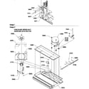 Amana TR25V2W-P1316101WW machine compartment diagram
