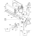 Amana PTH093A35KA/P1216502R compressor/tubing diagram