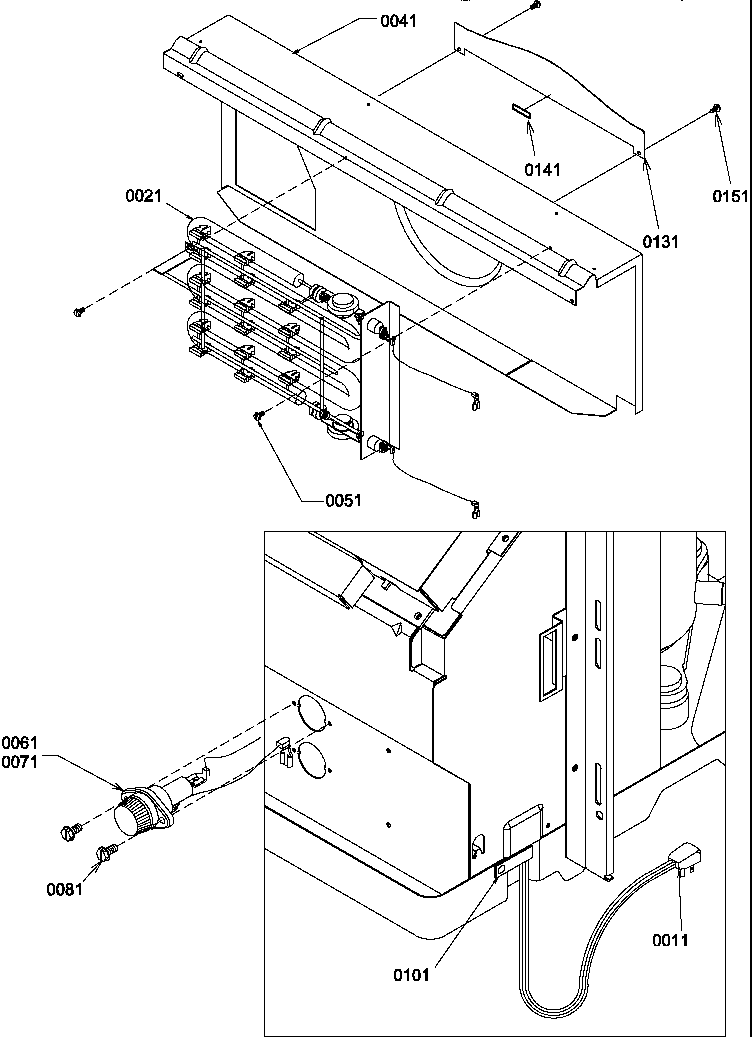Amana PTH123A50JA/P1217820R heater diagram