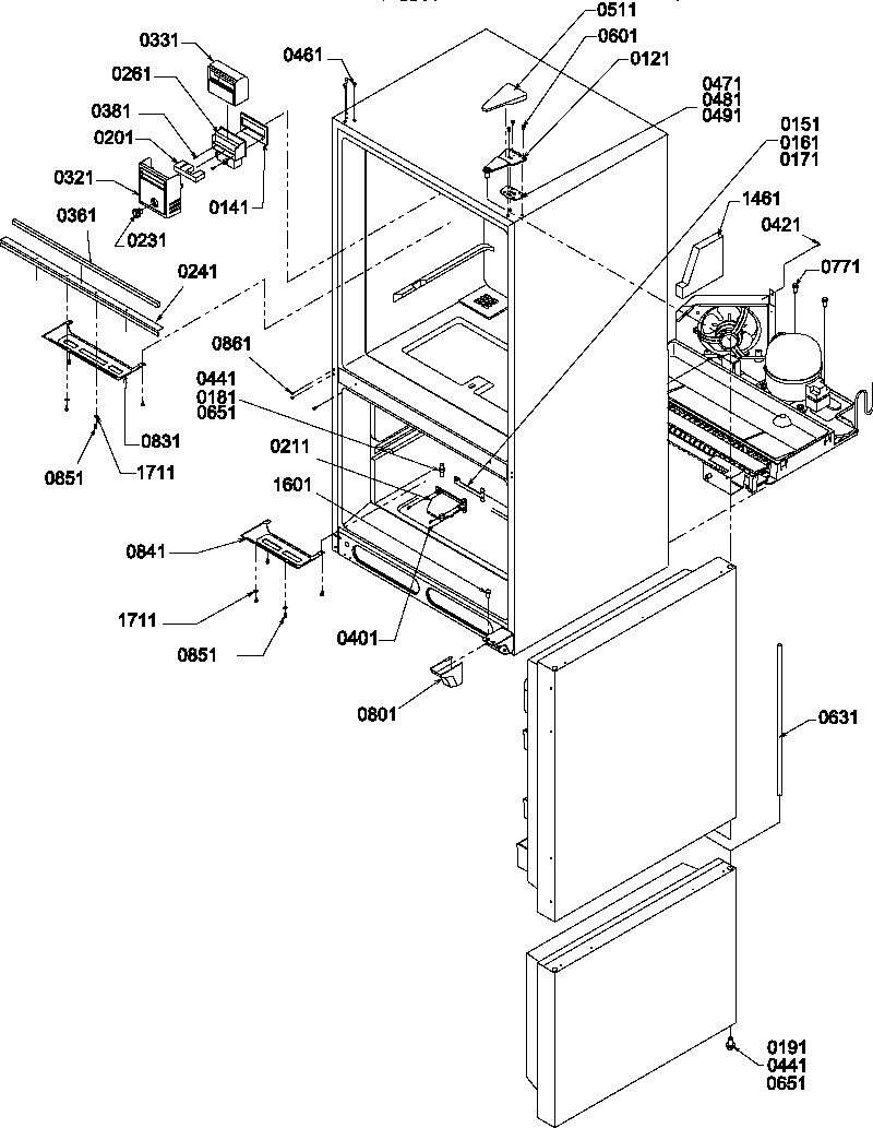 Amana BX20S5L-P1196506WL controls & light covers diagram