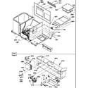 Amana PGB58B1352C/P1183311C back cover/control box diagram