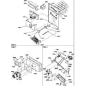 Amana PGB58B1352C/P1183311C heat exchanger/collector box/manifold diagram