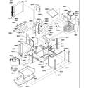Amana PGD30C0902D/P1204305C chassis diagram