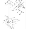 Amana GUIC140DA50/P1222508F manifold assembly diagram