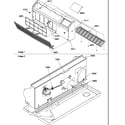 Amana PTC153A25AB/P1225138R front/chassis diagram