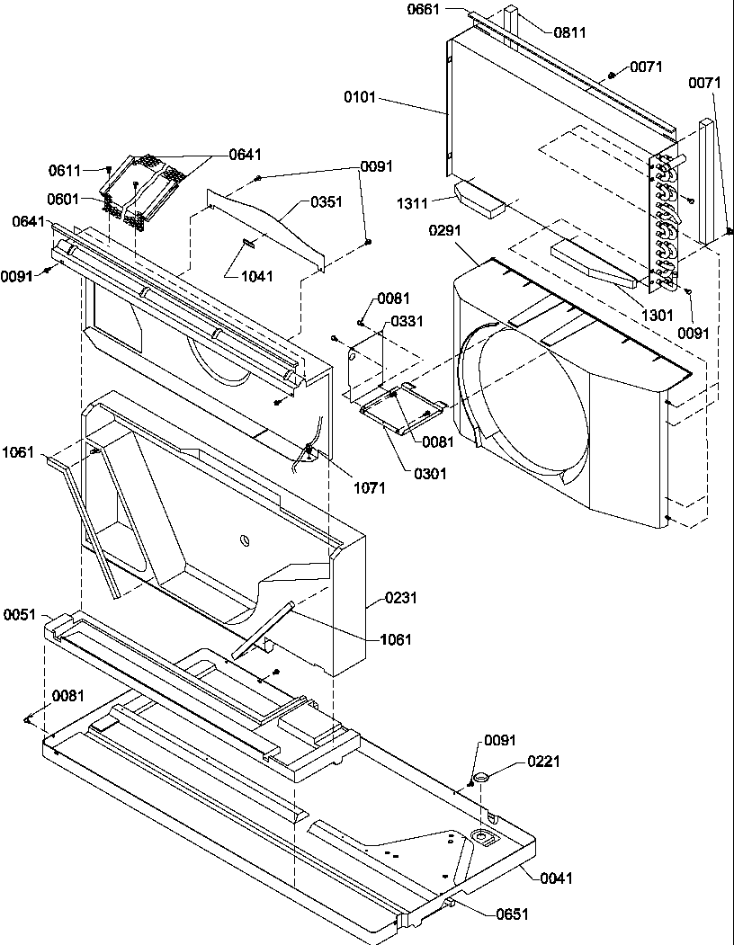 Amana PTC074A25AB/P1225142R chassis diagram