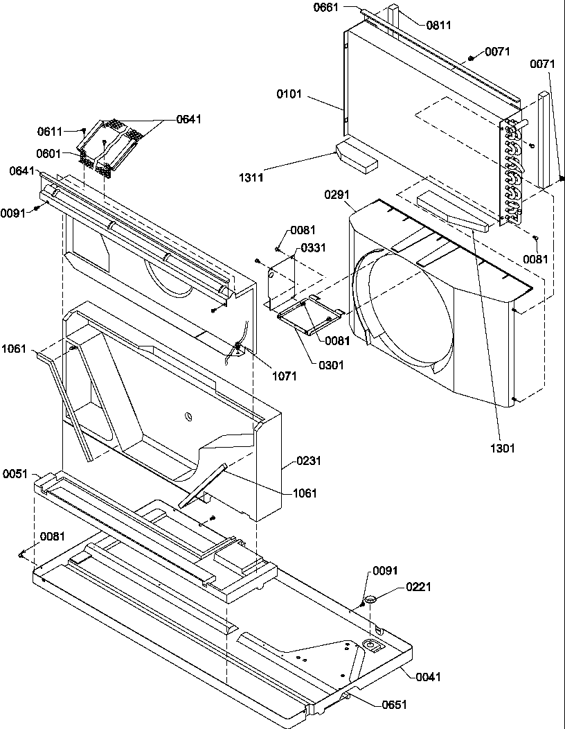 Amana PTC123A35CB/P1225204R chassis diagram