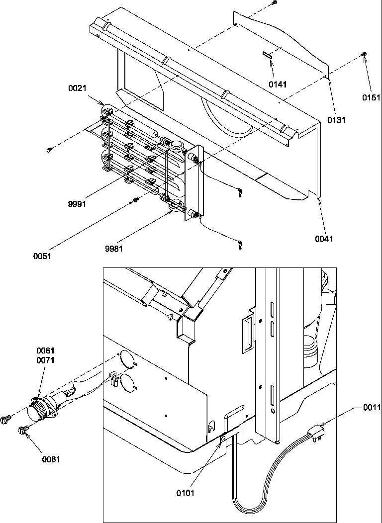 Amana PTC123A35CB/P1225204R heater diagram