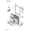 Amana TR22S4E-P1196204WE refrigerator door diagram