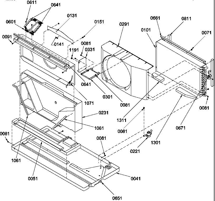 Amana PTH093A35JB/P1225703R chassis diagram