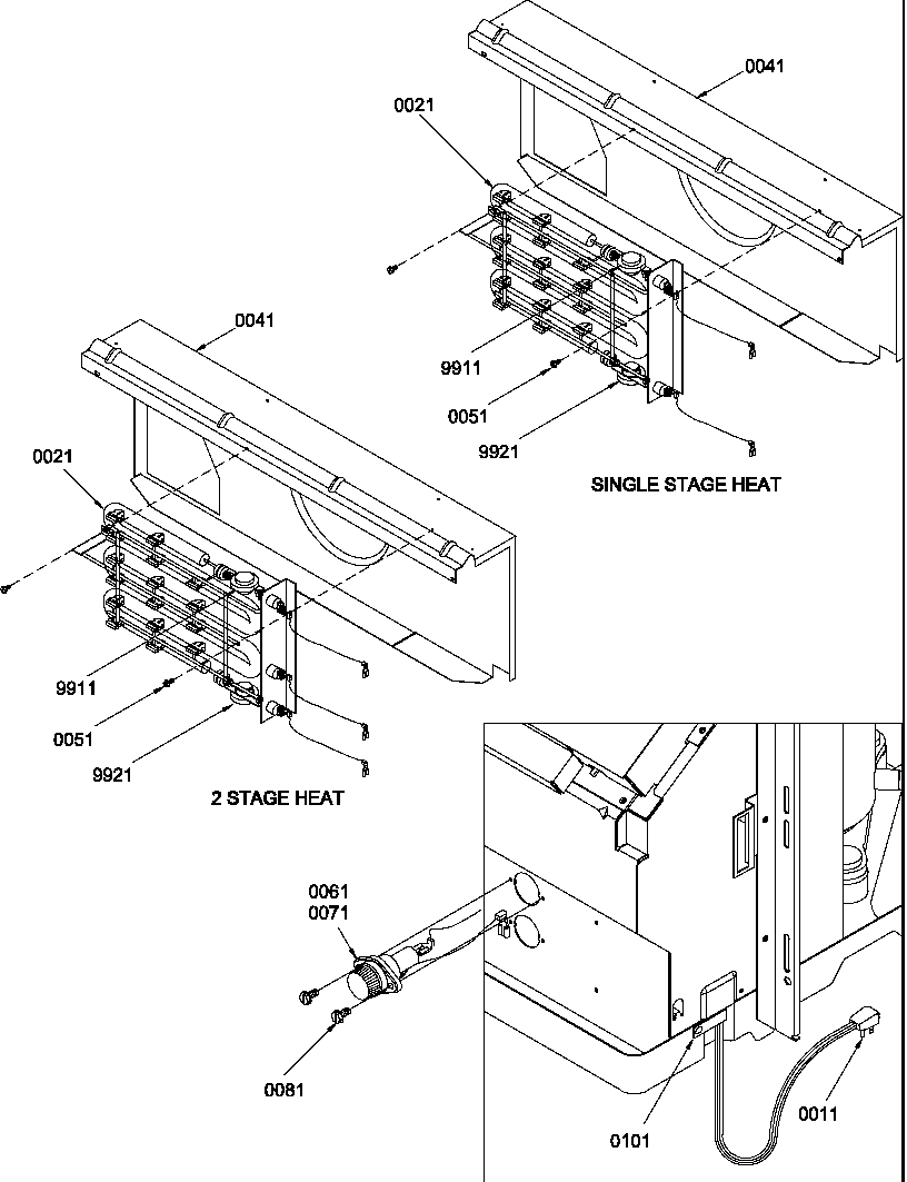 Amana PTH093A35JB/P1225703R heater diagram