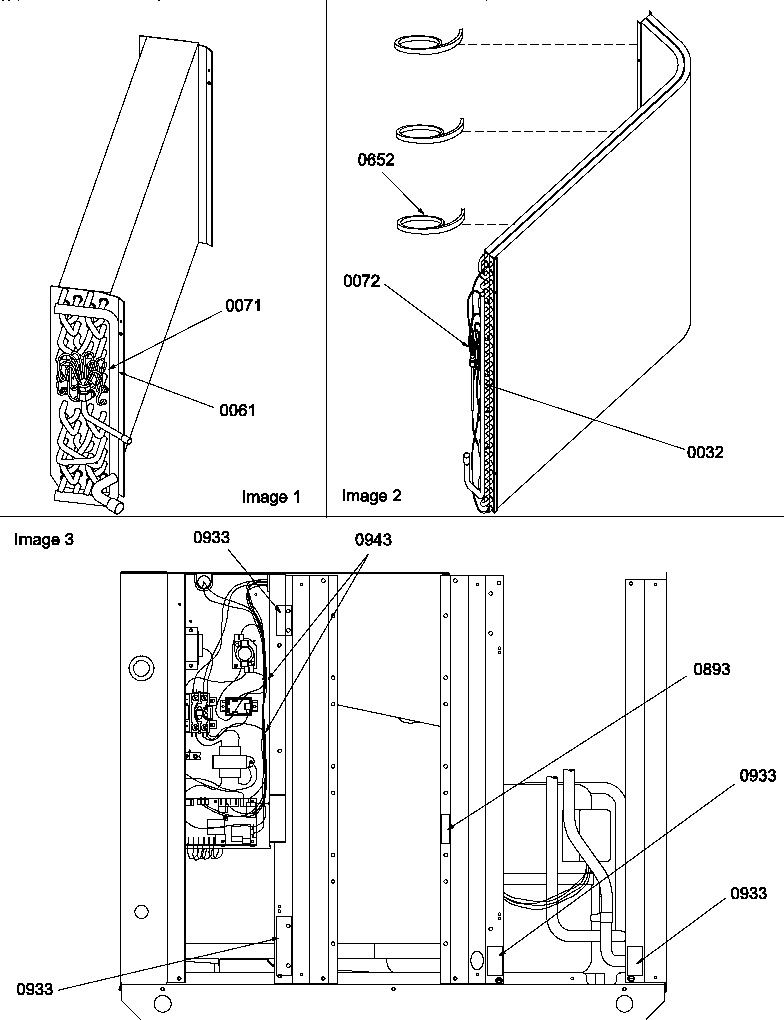 Amana PHD24C02E/P1224301C coils/gasket diagram