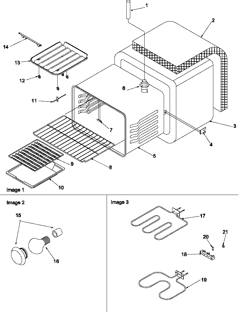 Amana ARRS6550LL/P1130647NLL cavity diagram