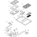 Amana AKGD3060WW/P1131630NWW main top diagram