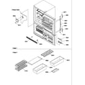 Amana BH20TL-P1317003WL door handles & accessories diagram
