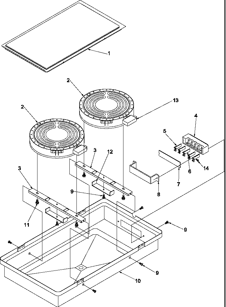 Amana ACT110W-P1133386NW cc14(ribbone radiant) (akes3060e/p1131752ne) (akes3060e/p1131756ne) (akes3060e/p1131758ne) (akes3060ww/p1131752nww) (akes3060ww/p1131756nww) (akes3060ww/p1131758nww) (cc14e/p1133371ne) diagram