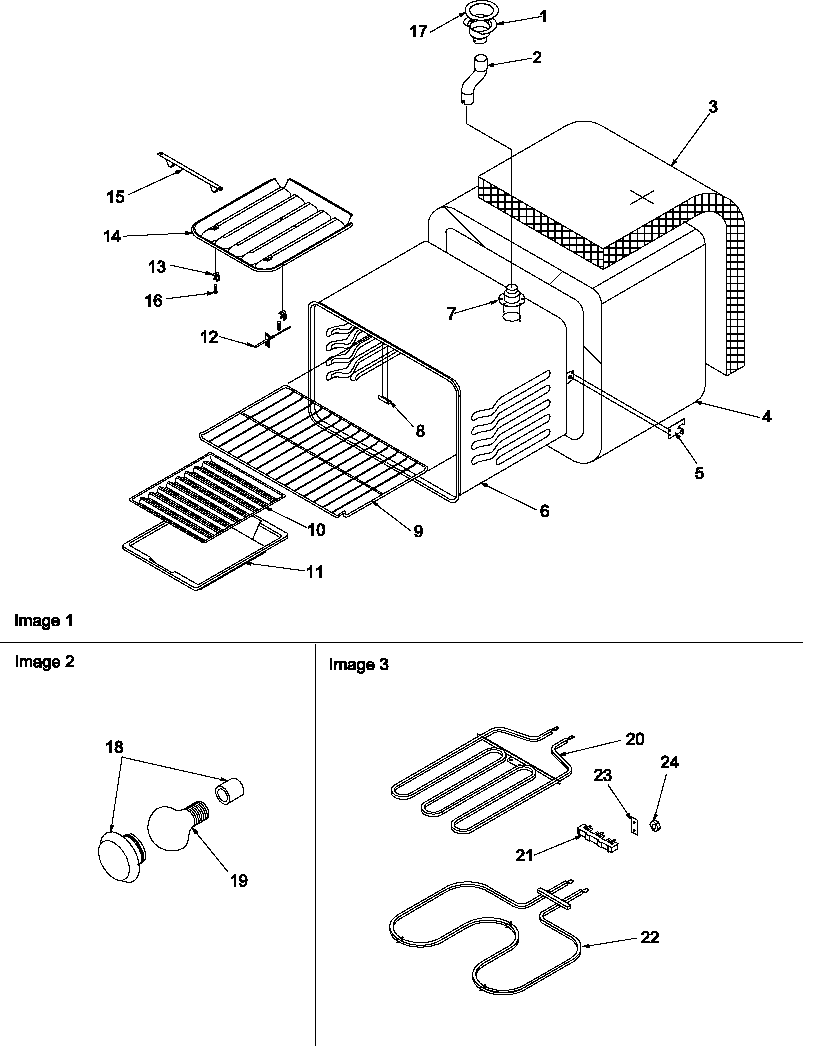 Amana ARTS6650WW/P1130649NWW cavity diagram