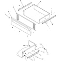 Amana ARTS6650LL/P1130659NLL storage drawer diagram