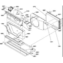 Amana PTC123A50BA/P1216321R chassis diagram