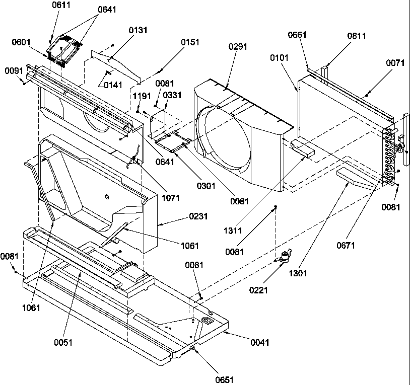 Amana PTH094A35BB/P1225507R chassis diagram