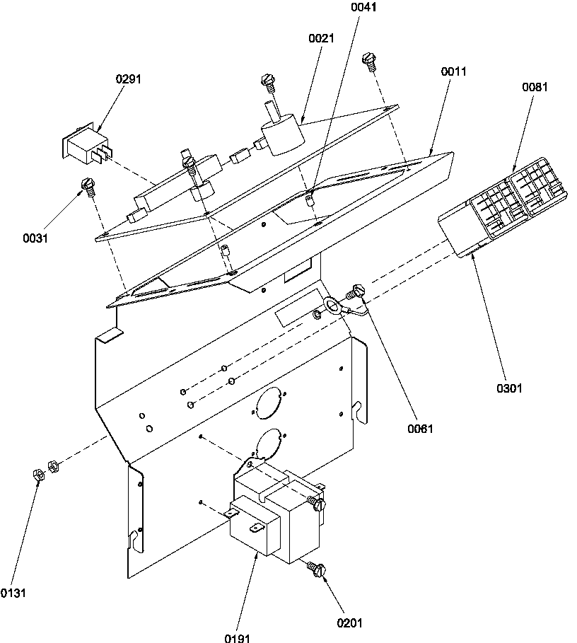 Amana PTH094A35BB/P1225507R control panel diagram