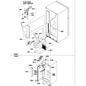 Amana TSI22VW-P1306602WW cabinet back diagram