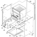 Amana GUID070CX40/P1212503F outer cabinet diagram