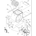 Amana GUID090CX30/P1220504F blower diagram