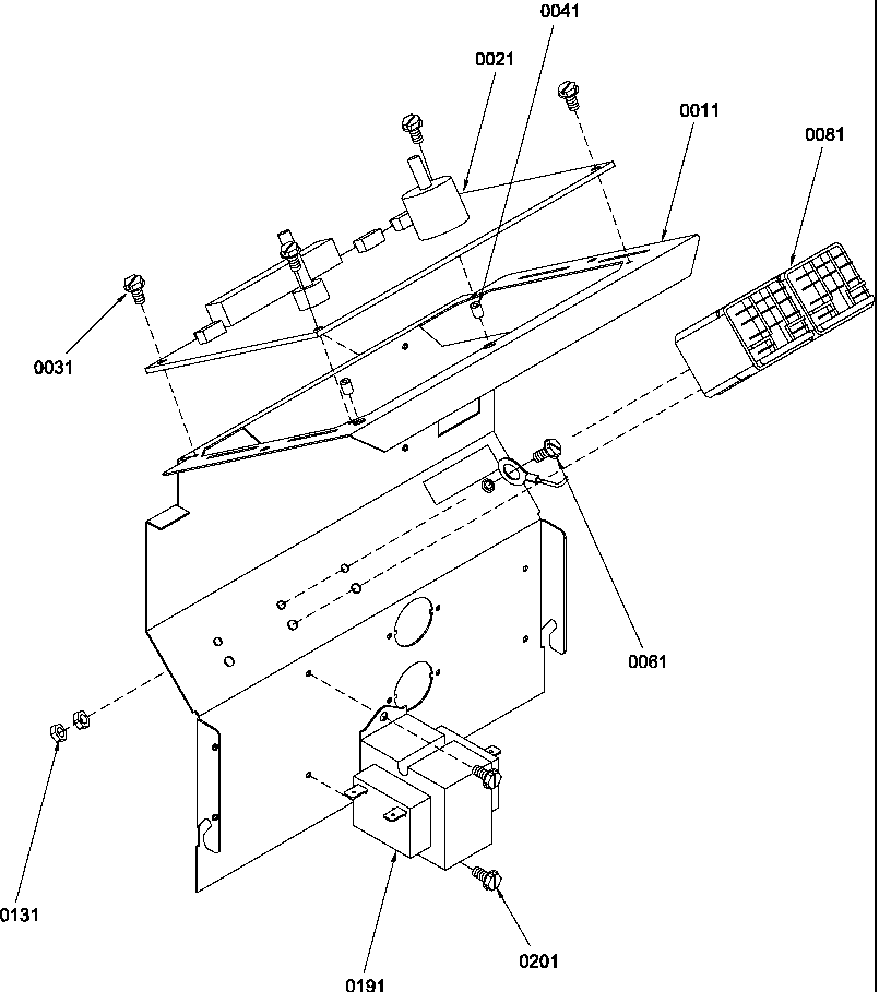 Amana PTH093A35DB/P1225301R control panel diagram