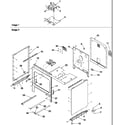 Amana ZRTC8500E-P1143629NE cabinet diagram
