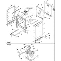 Amana ART6114E/P1143675NE cabinet diagram