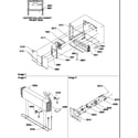 Amana TX518VW-P1322502WW evaporator and fan motor assy diagram