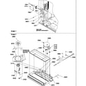 Amana TX518VW-P1322502WW machine compartment diagram