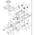 Amana ARG7600LL-P1143339NLL main top diagram