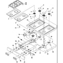 Amana ARG7800E-P1143365NE main top diagram