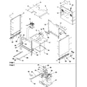 Amana ARG7302WW-P1143368NWW cabinet diagram