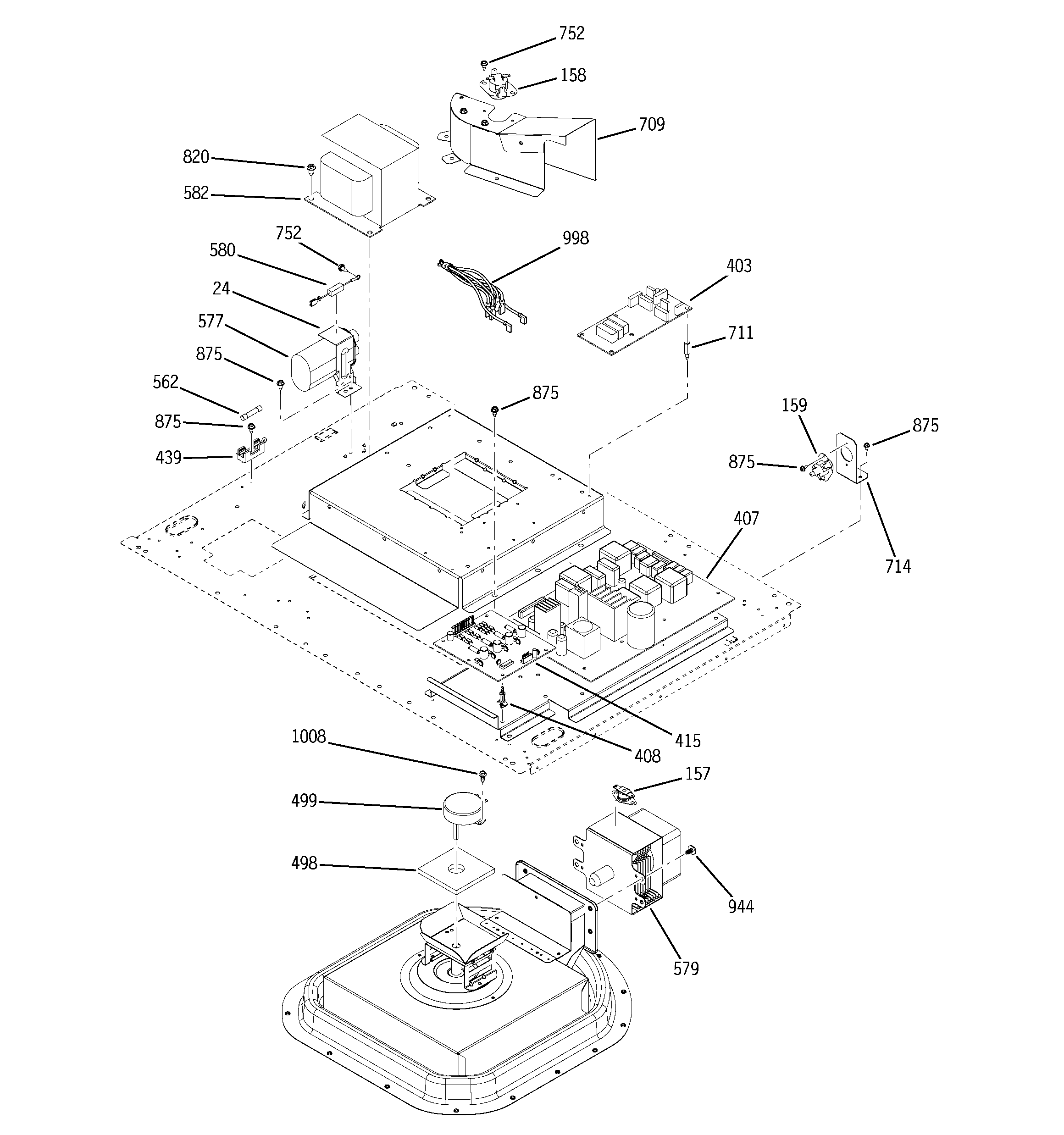 Kenmore 91146394300 control section diagram