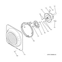 Kenmore 91149239300 upper oven convection fan diagram