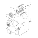 Kenmore 10654512300 icemaker parts, parts not illustrated diagram
