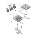Kenmore 66515529000 dishrack parts diagram