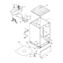 Kenmore 66517829000 cabinet parts and optional parts not included diagram
