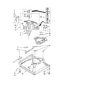 Kenmore 11024992300 machine base parts diagram