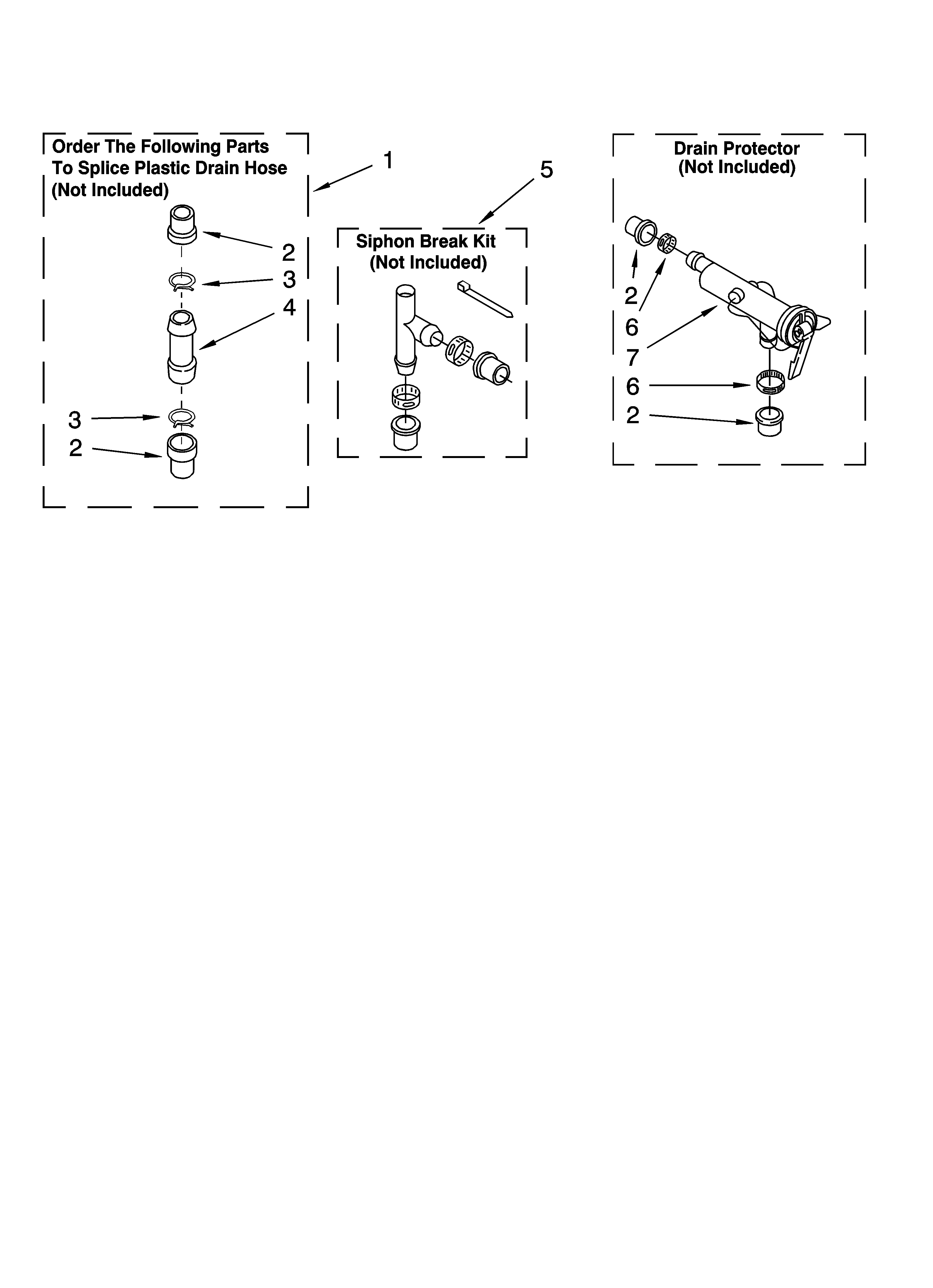Kenmore 11022942100 water system parts, miscellaneous parts diagram