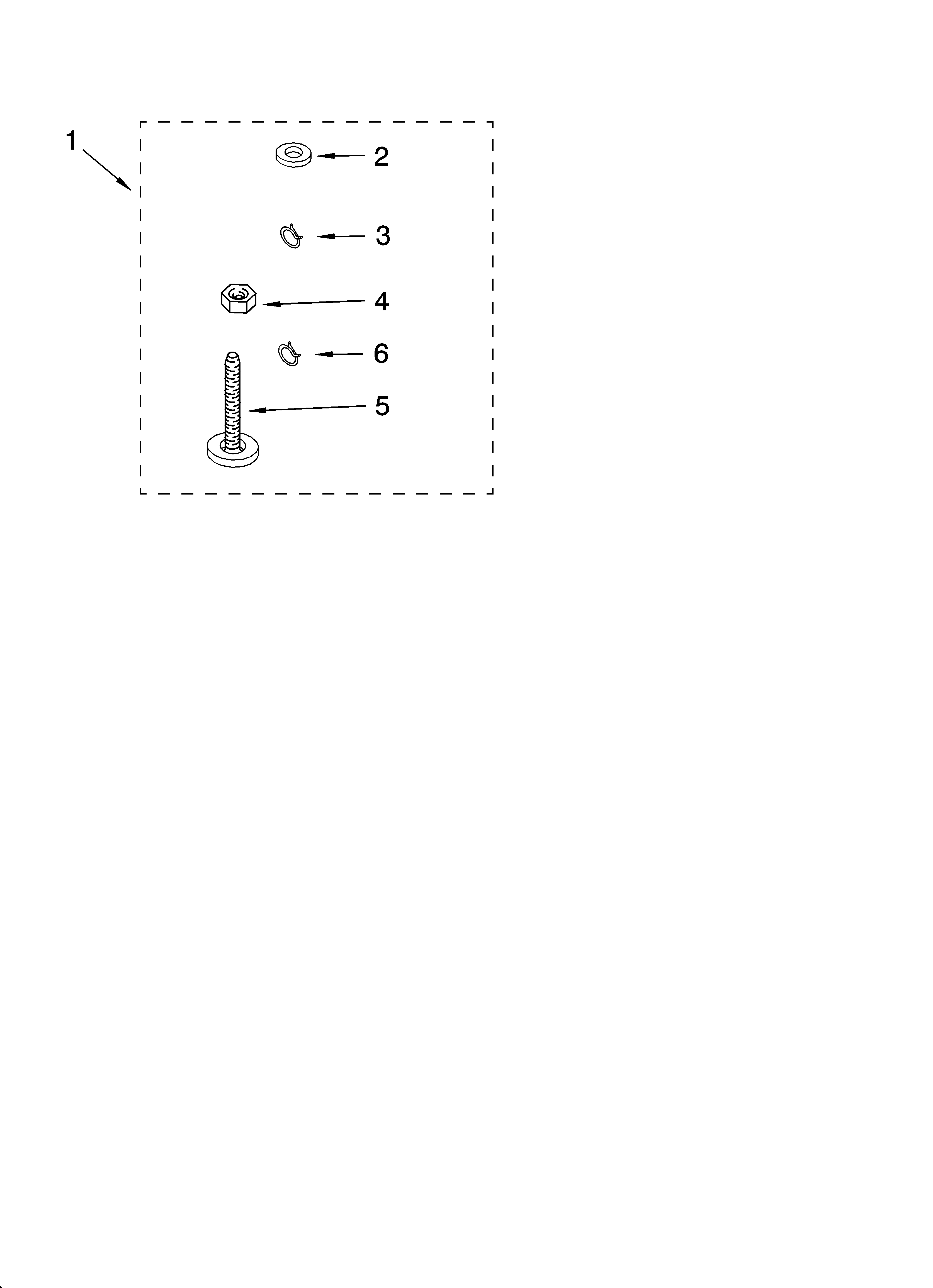 Kenmore 11024036301 miscellaneous and optional parts (not included) diagram