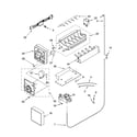 Kenmore 10653352300 icemaker parts - parts not illustrated diagram