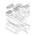 Kenmore 66575169301 warming drawer & broiler parts, miscellaneous parts diagram
