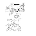 Kenmore 11015862400 machine base parts diagram