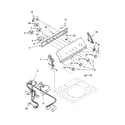 Kenmore Elite 11024966301 control panel parts diagram