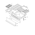 Kenmore 66575132301 drawer & broiler parts, miscellaneous parts diagram